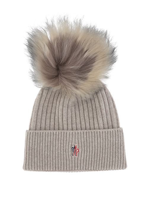 Berrettoin cachemire con pon pon Moncler Grenoble | 983B000-17M1223230